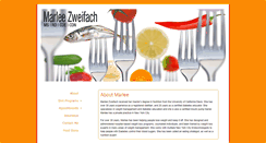 Desktop Screenshot of marleezweifach.com